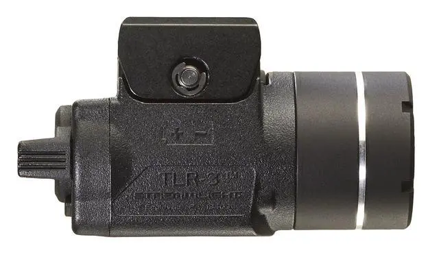 Alt view image 2 of 6 - 69220 TLR-3 170-Lumen Lightweight, Compact Weapon Mounted Tactical Light with Rail Locating Keys, Black