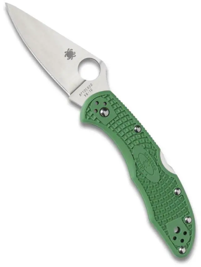 Main image of Delica 4 Lightweight 7.15" Signature Folding Knife with 2.90" Flat-Ground Steel Blade and High-Strength FRN Handle - PlainEdge Grind