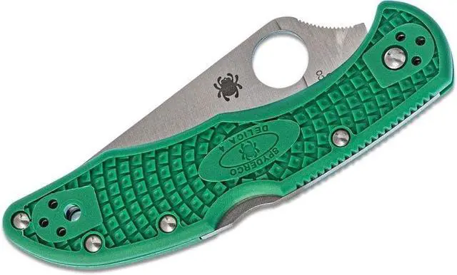 Alt view image 4 of 7 - Delica 4 Lightweight 7.15" Signature Folding Knife with 2.90" Flat-Ground Steel Blade and High-Strength FRN Handle - PlainEdge Grind
