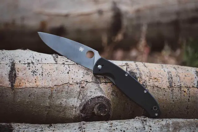 Alt view image 6 of 7 - Resilience Folding Pocket Knife, PlainEdge | 9.41" Overall Length, 4.25" 8Cr13MoV Steel Blade, G-10 Handle, LinerLock, Full-Flat Grind