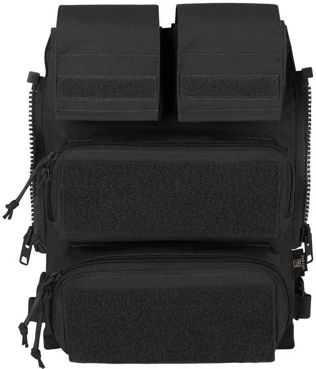 Main image of Tactical Modular Zip On Backpack for Vest JPC2.0 CPC AVS Zipper Molle Back Panel (BK)