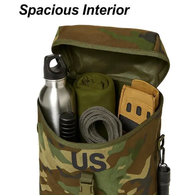 Alt view image 4 of 6 - 2Pcs US Military MOLLE Sustainment Pouch, Army Utility Pouch