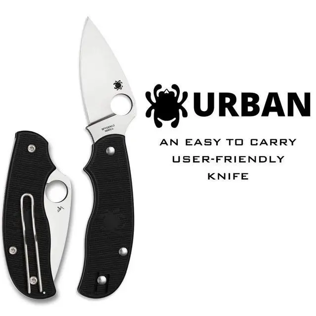 Alt view image 2 of 6 - Urban Folding Pocket Knife, PlainEdge | 5.95" Overall Length, 2.4" M398 Steel Blade, FRN Handle, SlipIt Lock, Full-Flat Grind