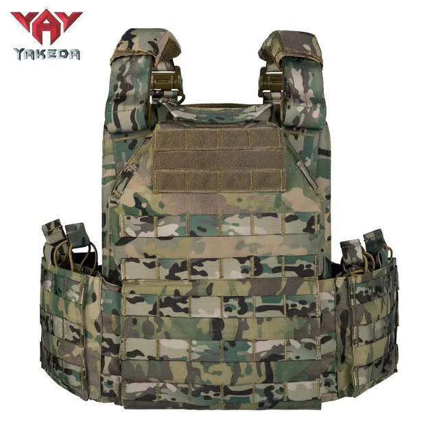 Alt view image 2 of 6 - YAKEDA Quick Release Tactical Outdoor Vest for Adult