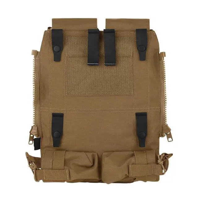 Alt view image 3 of 6 - Tactical Modular Zip On Backpack for Vest JPC2.0 CPC AVS Zipper Molle Back Panel (CB)