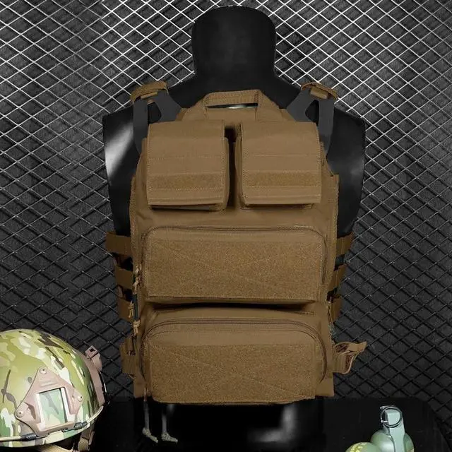 Alt view image 2 of 6 - Tactical Modular Zip On Backpack for Vest JPC2.0 CPC AVS Zipper Molle Back Panel (CB)