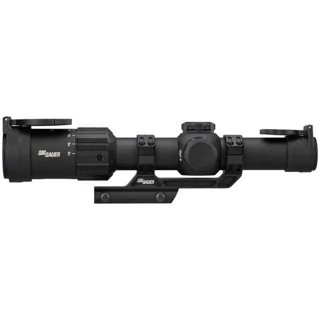 Alt view image 4 of 6 - Tango-MSR LPVO 1-6x24mm Waterproof Fogproof Rugged Tactical Hunting Rifle Scope | Second Focal Plane/SFP/F2 | Includes Alpha-MSR Aluminum Mount, Flip-Back Lens Covers