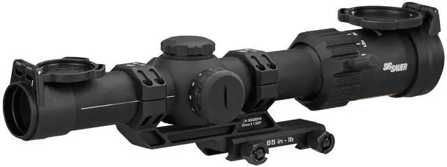 Main image of Tango-MSR LPVO 1-6x24mm Waterproof Fogproof Rugged Tactical Hunting Rifle Scope | Second Focal Plane/SFP/F2 | Includes Alpha-MSR Aluminum Mount, Flip-Back Lens Covers