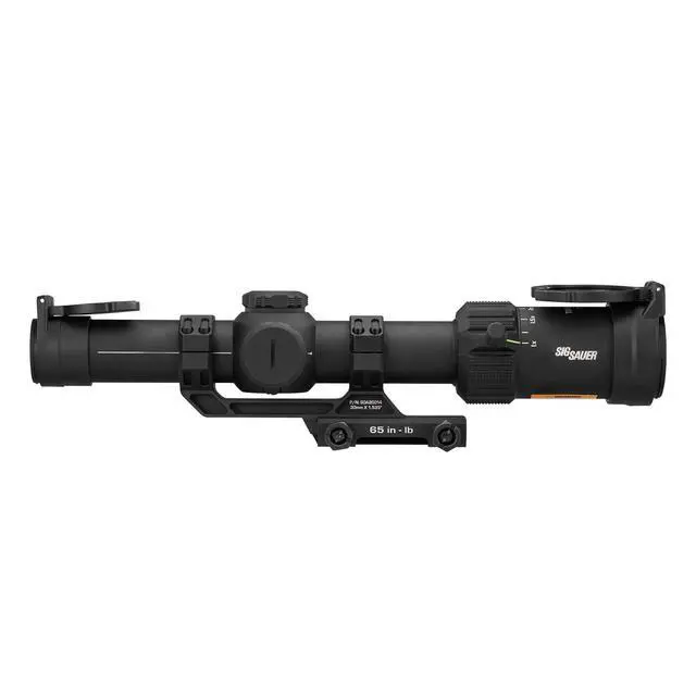 Alt view image 3 of 7 - Tango-MSR LPVO 1-6x24mm Waterproof Fogproof Rugged Tactical Hunting Rifle Scope | Second Focal Plane/SFP/F2 | Includes Alpha-MSR Aluminum Mount, Flip-Back Lens Covers