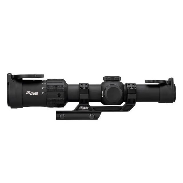 Alt view image 4 of 7 - Tango-MSR LPVO 1-6x24mm Waterproof Fogproof Rugged Tactical Hunting Rifle Scope | Second Focal Plane/SFP/F2 | Includes Alpha-MSR Aluminum Mount, Flip-Back Lens Covers