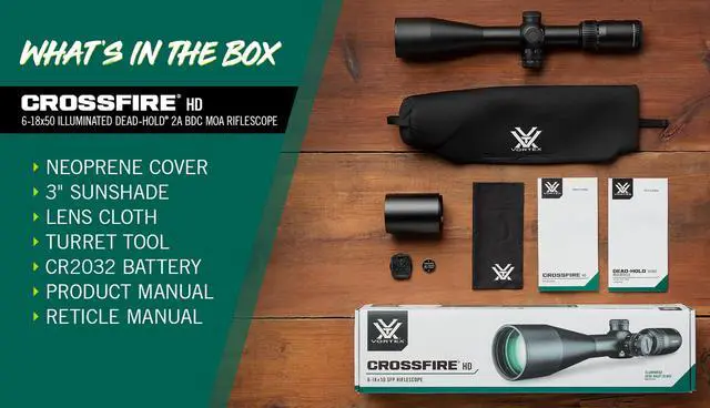 Alt view image 6 of 6 - Crossfire HD Second Focal Plane, 30mm Tube Riflescopes