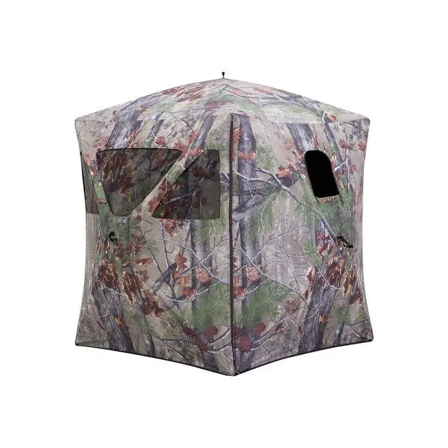 Alt view image 2 of 7 - RA200BW Radar Pop Up Portable Blind, Bloodtrail Backwoods Camo, 67 x 71 x 71
