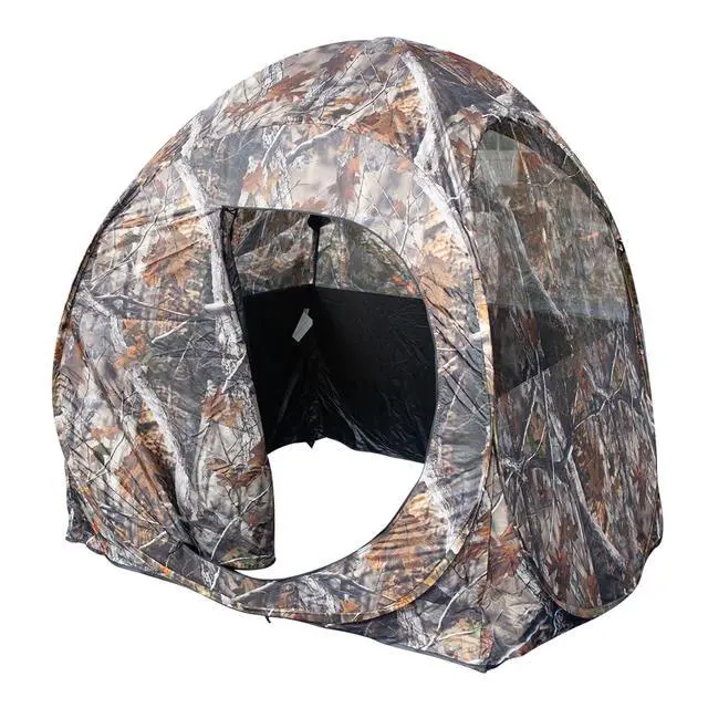 Alt view image 6 of 7 - Run & Gun Series 1-3 Pereson Pop-Up Ground Blind, Hunting Bilnd for Deer, Turkey Duck Hunting, Bow Hunting