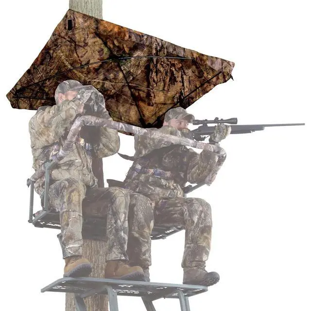 Alt view image 3 of 3 - Treestand Hub Umbrella | Cover for Treestand in Mossy Oak Break-Up Country, One Size