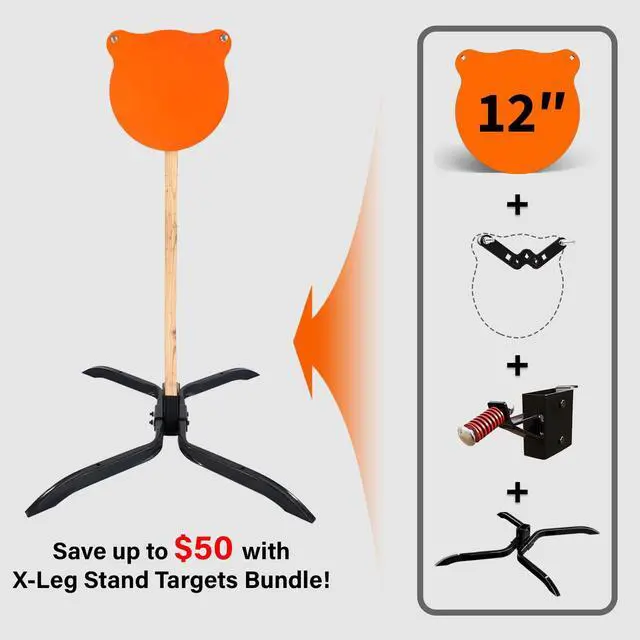 Alt view image 2 of 7 - Target Stand System - AR500 Steel Target with 2x4 Mount Kit