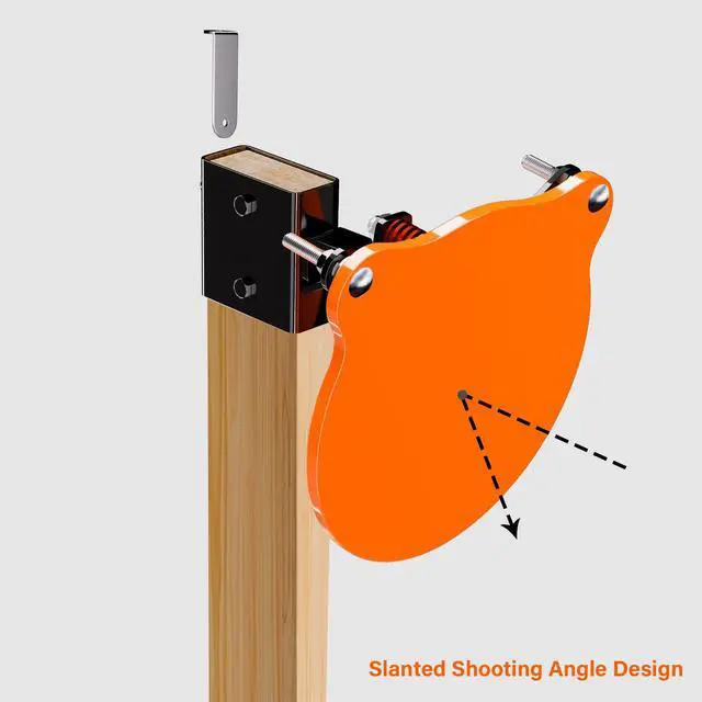 Alt view image 3 of 6 - Target Stand System - AR500 Steel Target with 2x4 Mount Kit