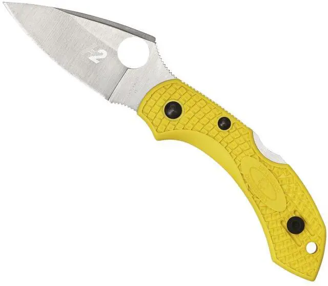 Main image of Dragonfly 2 Salt Folding Pocket Knife, PlainEdge | 5.58" Overall Length, 2.28" H-2 Steel Blade, FRN Handle, Back Lock, Hollow Grind