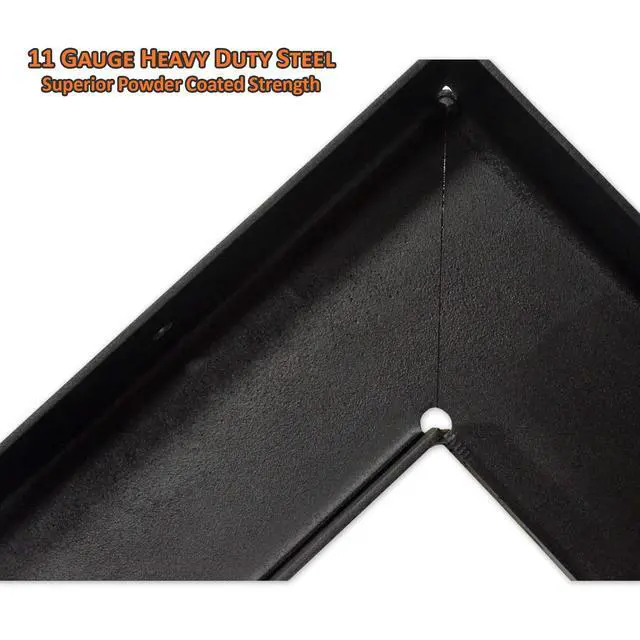 Alt view image 5 of 6 - Elevated Platform Brackets (Set of 4) | Powder Coated 11 Gauge Heavy Duty Steel, 4x4 Channels, Elevated Platform Mounts for Hunting Blind, Deer Stand Bracket 4x4