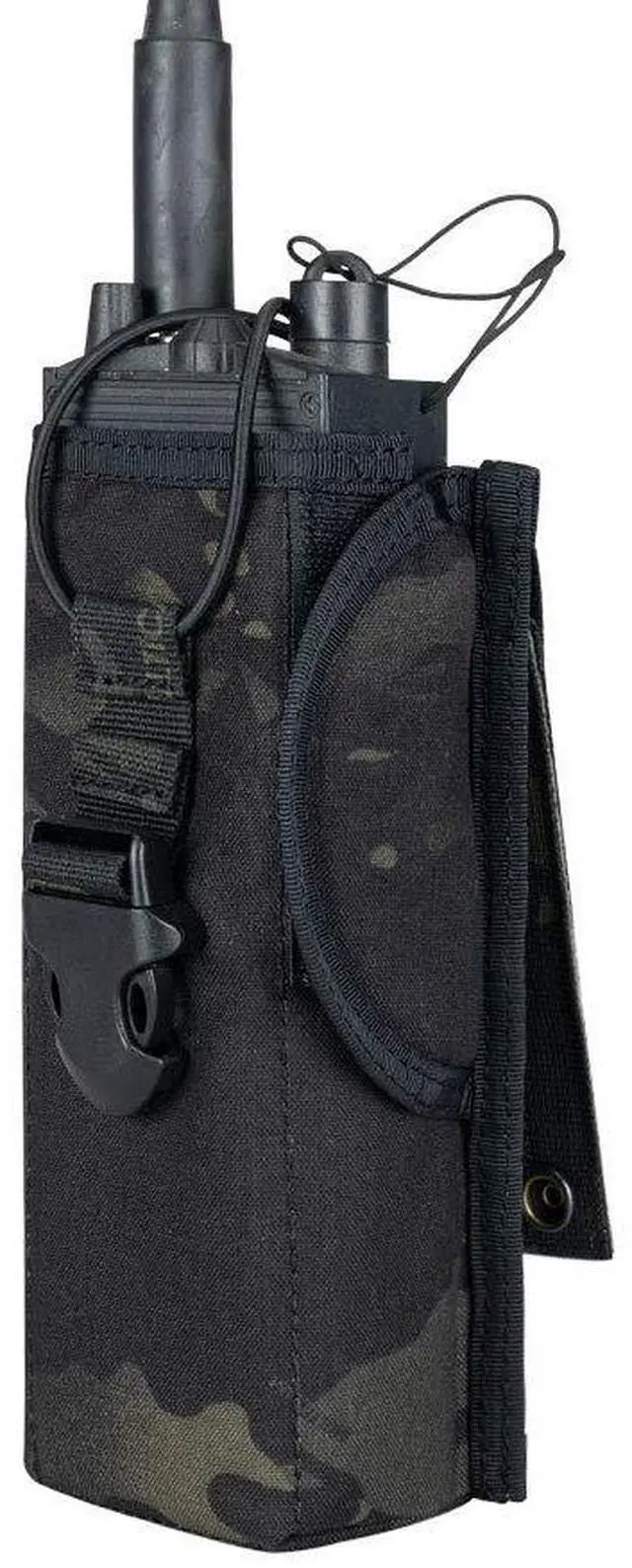 Main image of Tactical Universal Radio Holster Pouch Holder Case Bag Molle Adjustable Military Walkie Talkie Holder