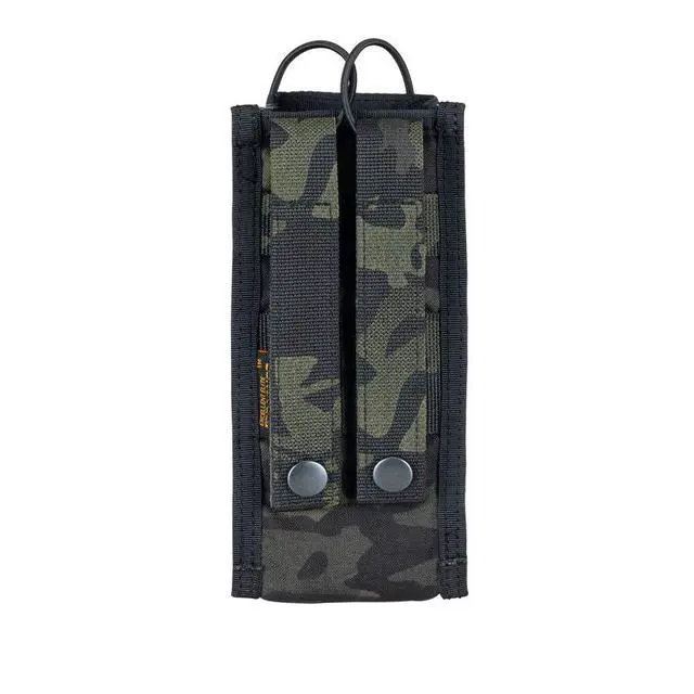 Alt view image 5 of 7 - Tactical Universal Radio Holster Pouch Holder Case Bag Molle Adjustable Military Walkie Talkie Holder