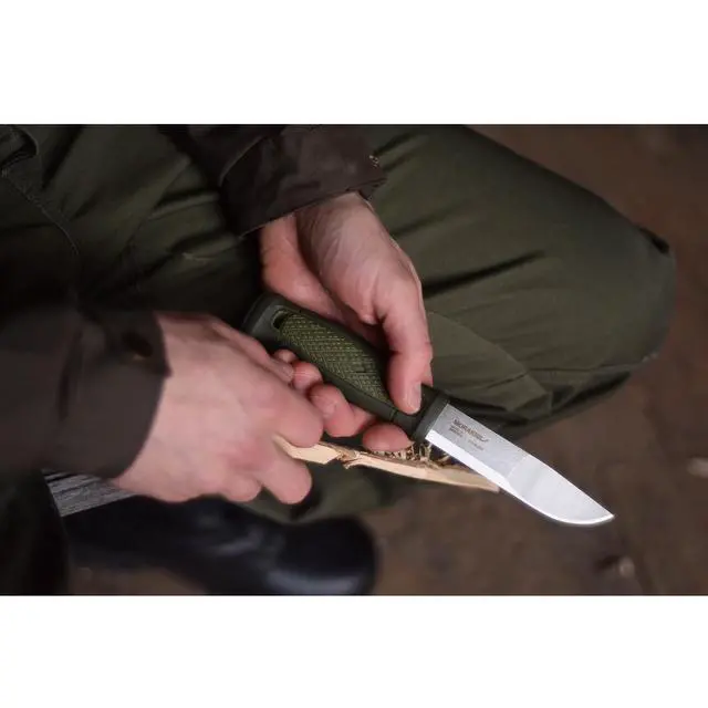 Alt view image 4 of 5 - Kansbol Fixed Blade Knife with Sandvik Stainless Steel Blade