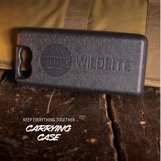 Alt view image 7 of 7 - WildLite - 6-Piece Field to Freezer Hunting & Game Processing Knife Set with Gut Hook Blade, Caping Knife - Hunting Knives for Gutting Deer with Case - Deer & Elk Accessories