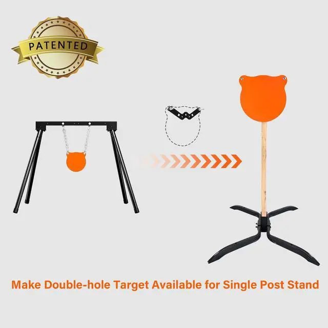 Alt view image 6 of 7 - Target Stand System - AR500 Steel Target with 2x4 Mount Kit