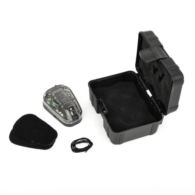 Alt view image 6 of 6 - 4 Modes Tactical Helmet Light with Visible LED+IR Constant/Strobe | Waterproof Ladybird Signal Light Survival Identification Lamp for Outdoor Sports
