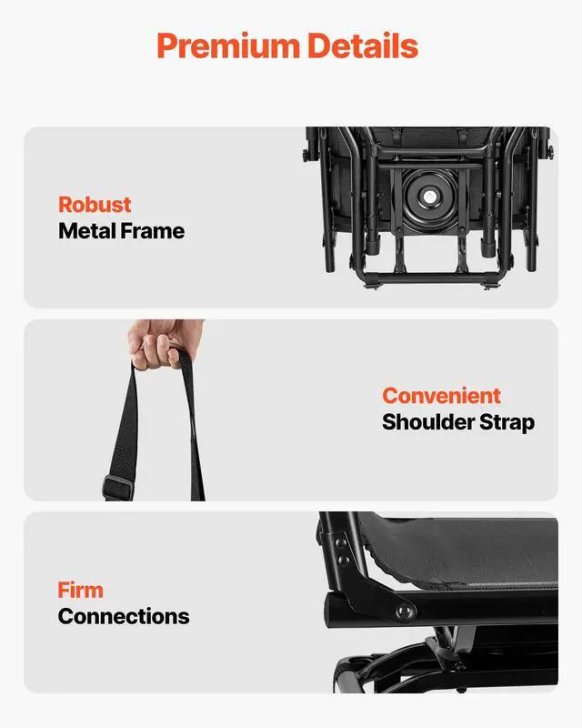 Alt view image 6 of 7 - Hunting Chair, 360° Silent Swivel, Foldable Lightweight Portable Blind Chair, Heavy-Duty Steel Frame Ground Stool Seat, with Armrest, Adjustable Carry Strap, 300 Lbs Capacity for Fishing Camping