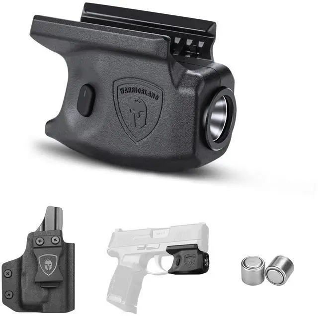 Main image of Mini Gun Light with Kydex Holster Combo - Compatible with Sig P365 / P365X / P365 XL Pistol, 150 Lumens Rail Mount LED Tactical Flashlight SL-1 w/ Holster