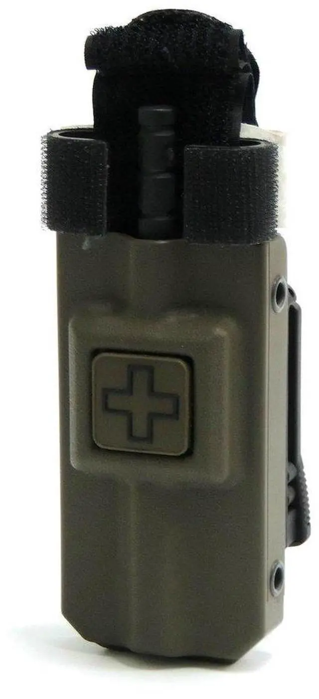 Main image of RIGID TQ Case for C-A-T Tourniquet, Belt (Tek-Lok) Attachment. (Ranger Green)