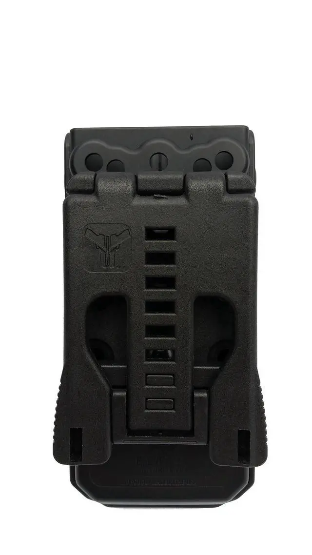 Alt view image 3 of 3 - Rigid TQ Tourniquet Case for C-A-T CAT Tourniquet, Flat Black with Blue Cross, Belt (Tek) Attachment (Tourniquet Not Included)