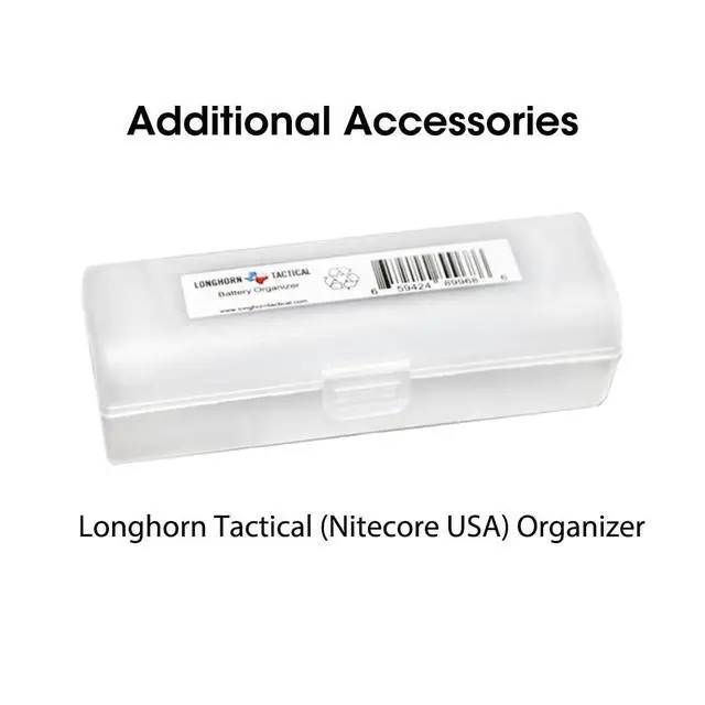 Alt view image 2 of 6 - P10i 1800 Lumen USB-C Rechargeable Tactical Flashlight, Strobe Ready with LumenTac Organizer