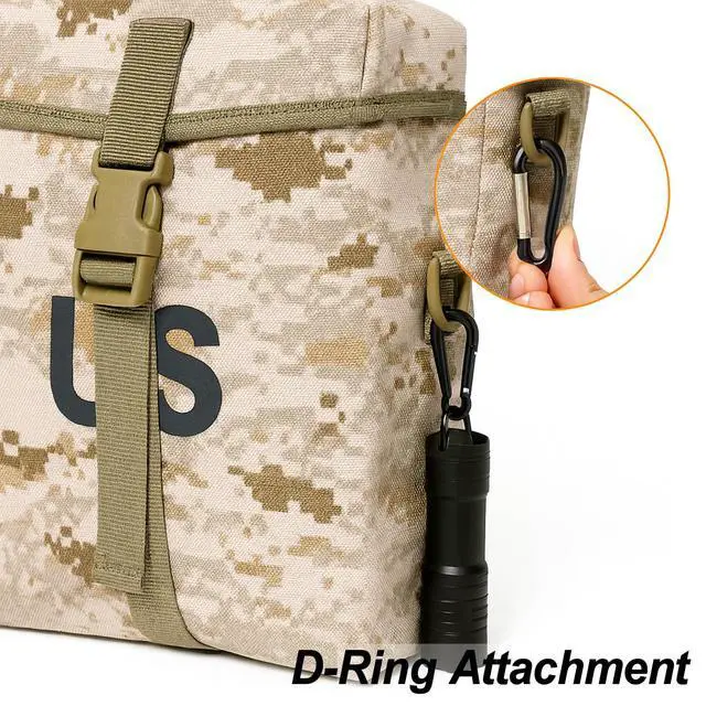 Alt view image 7 of 7 - 2Pcs US Military MOLLE Sustainment Pouch, Army Utility Pouch