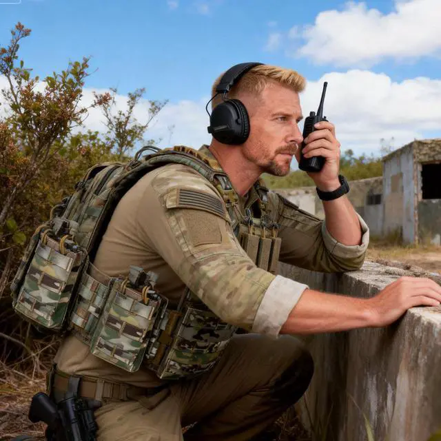 Alt view image 7 of 7 - Outdoor Tactical Vest Airsof Vest for Men