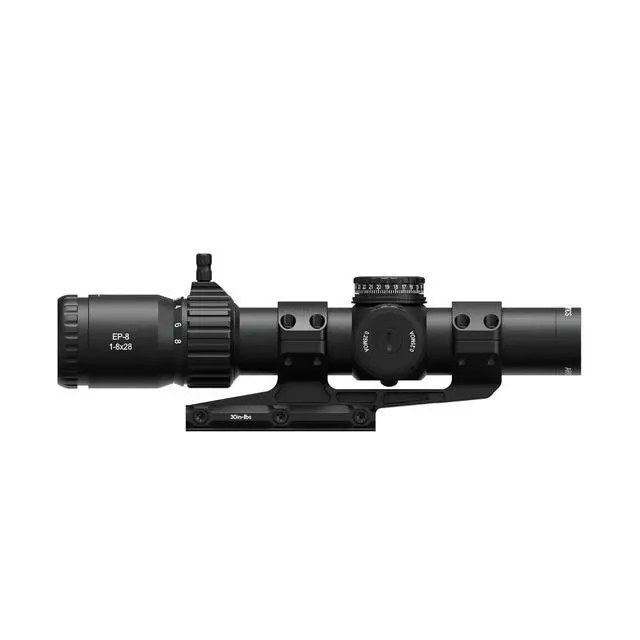Alt view image 2 of 7 - EP8 1-8x28 LPVO Rifle Scope,34mm Tube, FFP First Focal Plane with Patented KLBOX Reticle, 34mm Scope Mount + Throw Lever+ Flip Up Lens Covers-Ready to Use