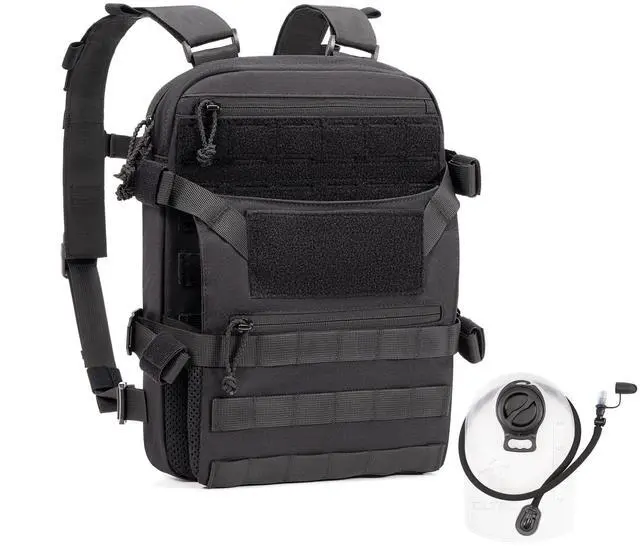 Main image of ABP Tactical MOLLE Hydration Backpack Military Vest Back Panel Pack for Men Training Hiking Airsoft with 2.5L Bladder