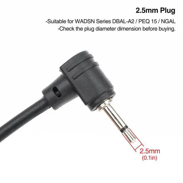 Alt view image 4 of 7 - ModButton Dual Pressure Switch, Tactical Light Switch with SF + 2.5mm Plug for M300/M600 Scout Weapon Flashlights + PEQ DBAL NGAL, Fit for 20mm Picatinny Mlok Keymod Rail (DE)