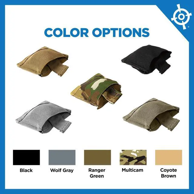 Alt view image 3 of 7 - Ten-Speed Dump Pouch, Tactical Belt Pouch | "Folding Mag & Ammo Drop Bag for Duty Gear, Hunting & Airsoft - Compact EDC Utility Storage - 3""L X 3.5""W X 1""H"