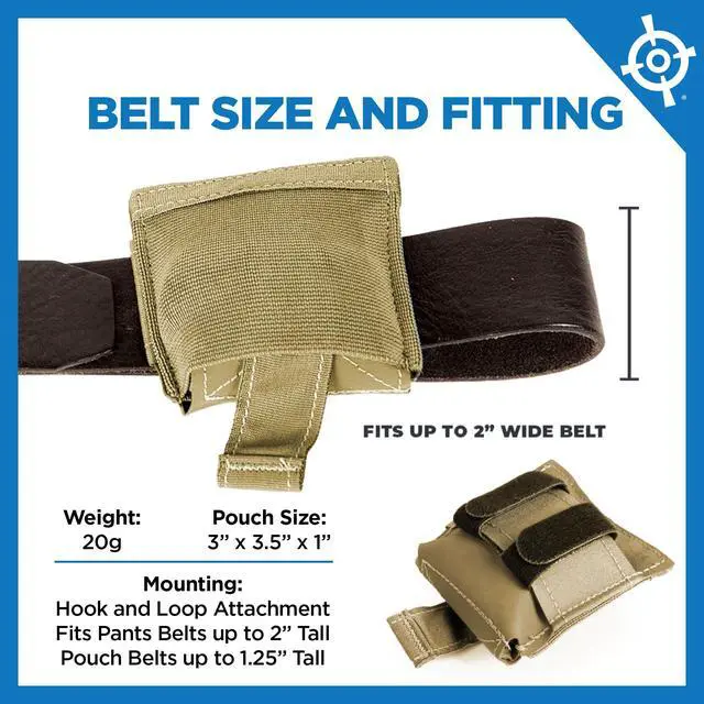 Alt view image 5 of 7 - Ten-Speed Dump Pouch, Tactical Belt Pouch | "Folding Mag & Ammo Drop Bag for Duty Gear, Hunting & Airsoft - Compact EDC Utility Storage - 3""L X 3.5""W X 1""H"
