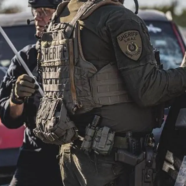 Alt view image 2 of 7 - High Speed Gear - Handcuff Taco MOLLE Pouch, Police Gear & Military Gear, MOLLE Handcuff Pouch