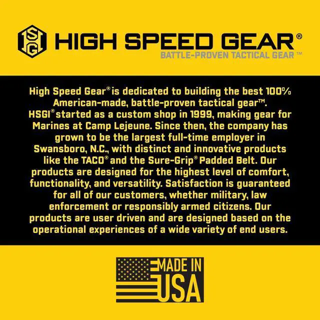 Alt view image 7 of 7 - High Speed Gear - Handcuff Taco MOLLE Pouch, Police Gear & Military Gear, MOLLE Handcuff Pouch