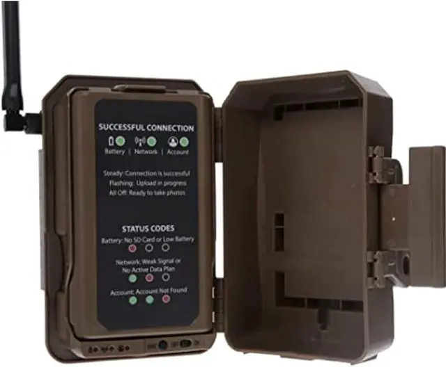 Alt view image 5 of 6 - Merge 3-Pack Cellular Trail Cameras 26MP, LTE Dual SIM, Color Night Vision, App Control Includes 6 Cameras for Ultimate Coverage (2PK)