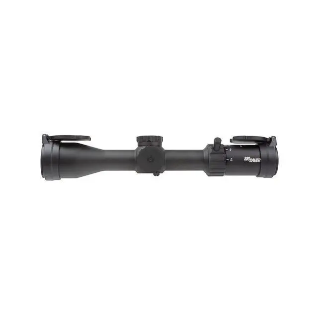 Alt view image 3 of 7 - WHISKEY4 3-12X44mm 30mm Tube SFP Durable Lightweight Precise Waterproof Black Hunting Riflescope, Flip-Back Caps & Throw Lever Included