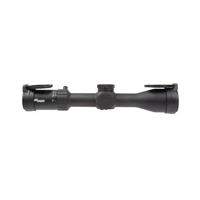Alt view image 4 of 7 - WHISKEY4 3-12X44mm 30mm Tube SFP Durable Lightweight Precise Waterproof Black Hunting Riflescope, Flip-Back Caps & Throw Lever Included