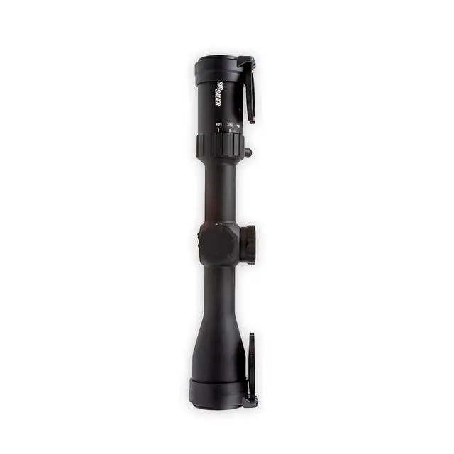 Alt view image 5 of 7 - WHISKEY4 3-12X44mm 30mm Tube SFP Durable Lightweight Precise Waterproof Black Hunting Riflescope, Flip-Back Caps & Throw Lever Included