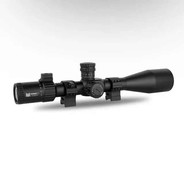 Alt view image 6 of 7 - Hornet II 6-24x50 FFP Rifle Scope | Includes Zero Stop, Scope Level, and Detachable Sunshade