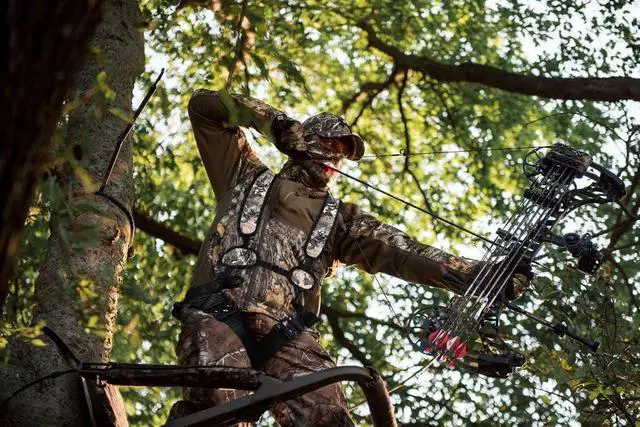 Alt view image 6 of 6 - Tree Stand Harness, Lightweight Hunter Safety Harness for Tree-Stand Hunting, Adjustable Tree Stand Safety Harness
