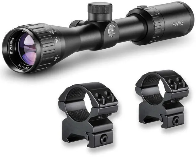 Main image of Vantage 2-7x32 Riflescope | Shockproof Waterproof Fogproof Hunting Riflescope with 1 Inch Mono-Tube, Capped Low-Profile Turrets & Fast Focus Eyebell
