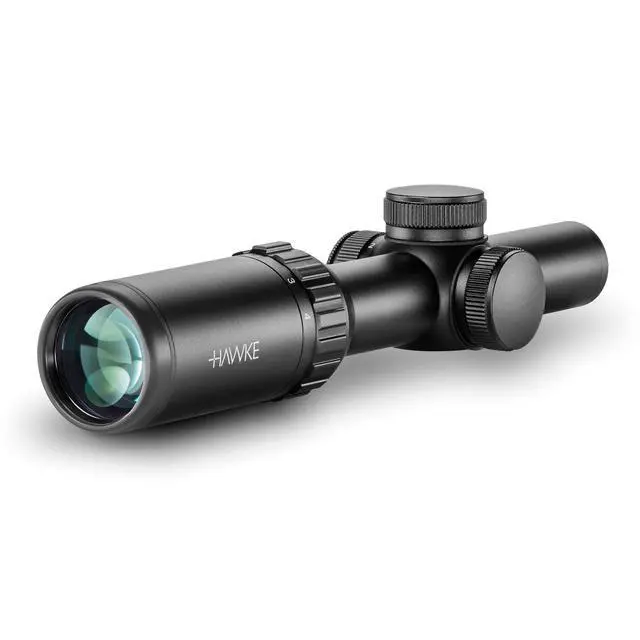 Alt view image 2 of 7 - Vantage IR 1-4x20 Riflescope | Shockproof, Waterproof, Fogproof, Turkey Dot Illuminated Reticle, 1" Mono-Tube, 1/2 MOA Low-Profile Resettable Turrets